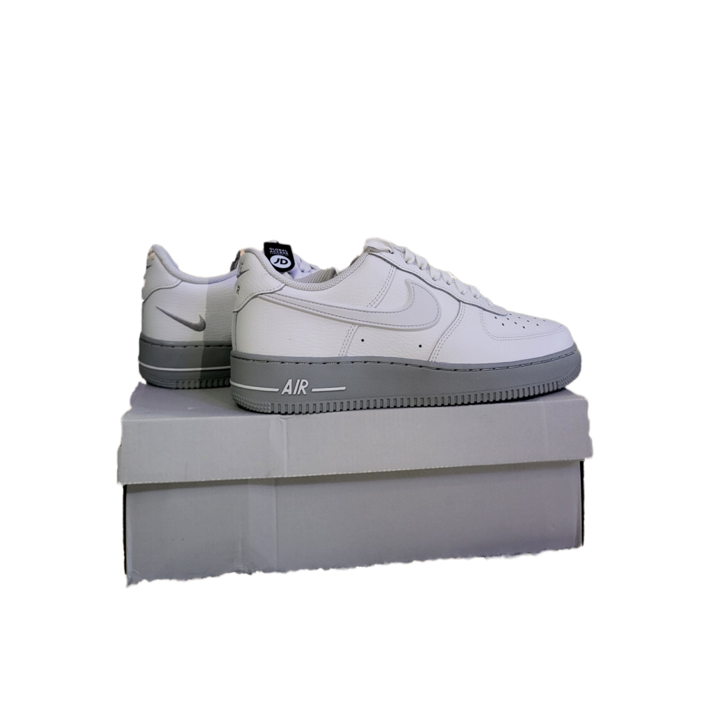 Nike Air Force 1 Low White Light Smoke Grey Sole
