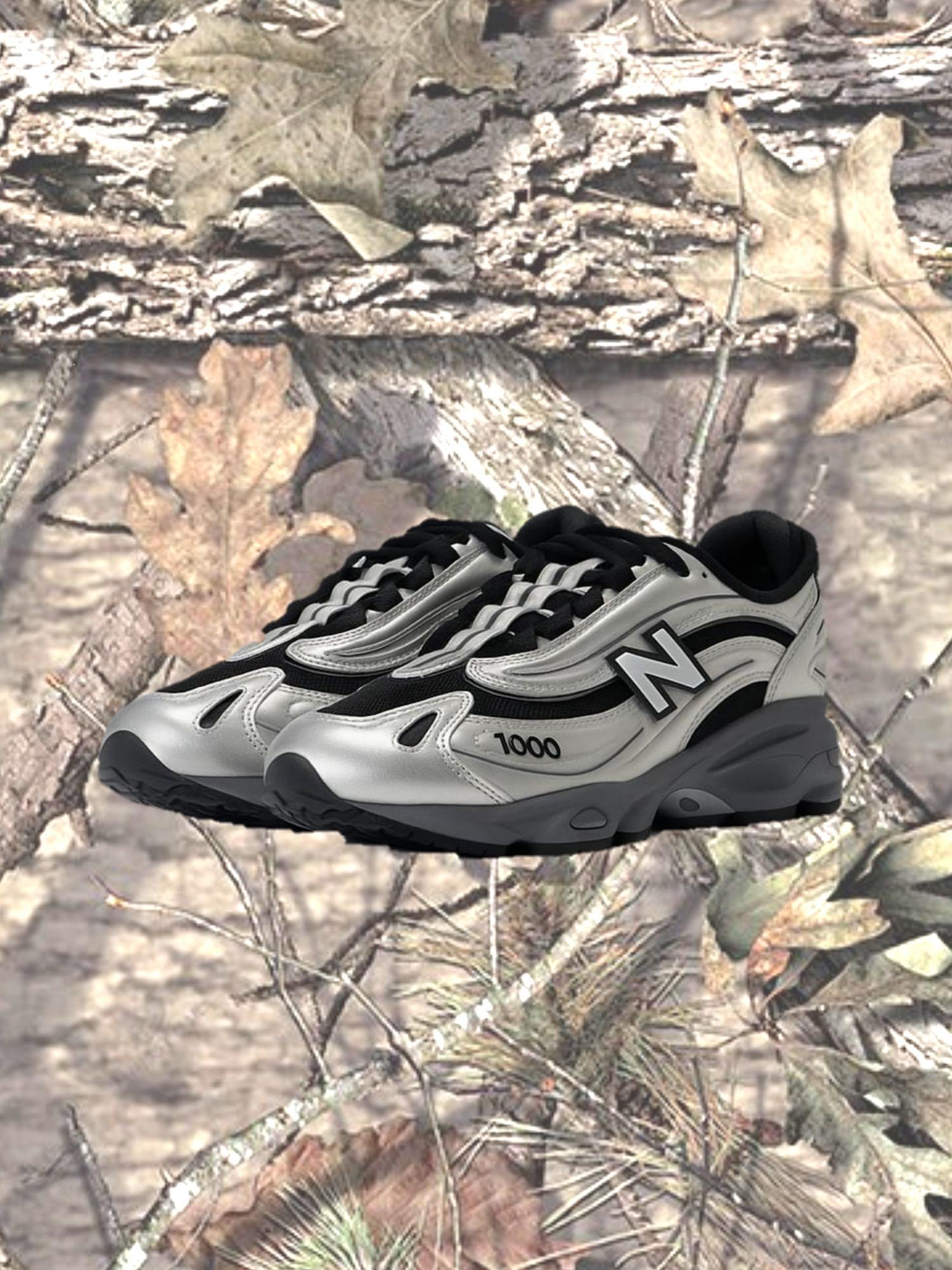 New Balance M1000 "Black Silver Metallic"