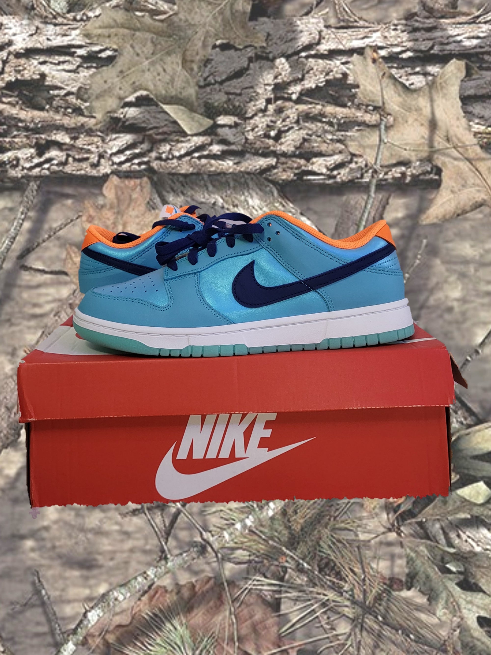 Nike Dunk Low SE Baltic Blue Totale Orange